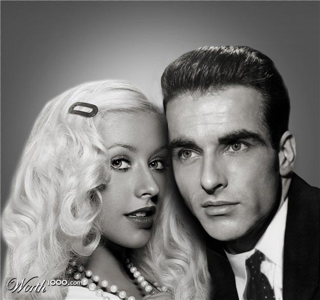 Невозможные портреты, совместные фотографии знаменитостей