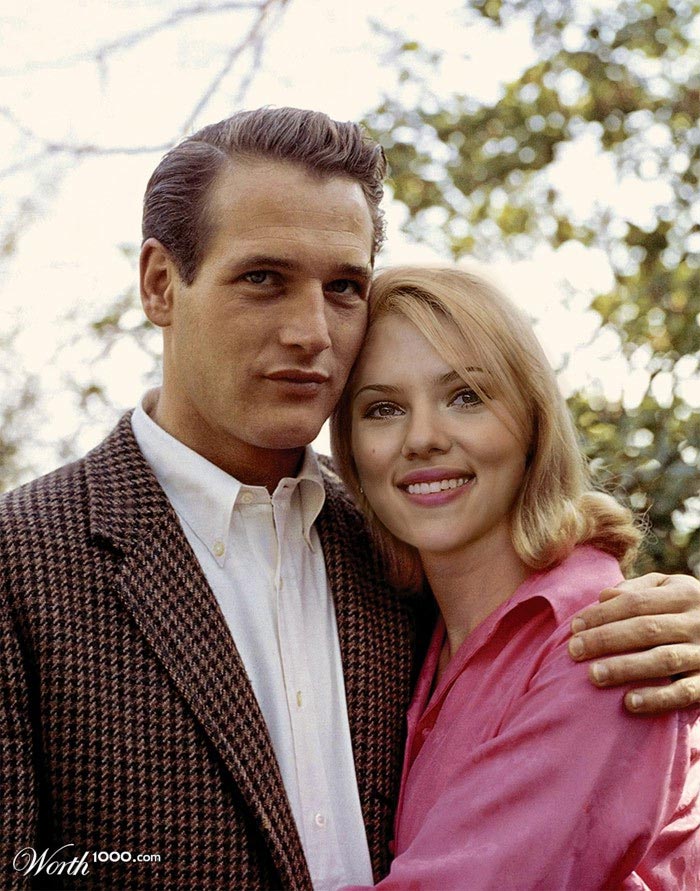 Невозможные портреты, совместные фотографии знаменитостей