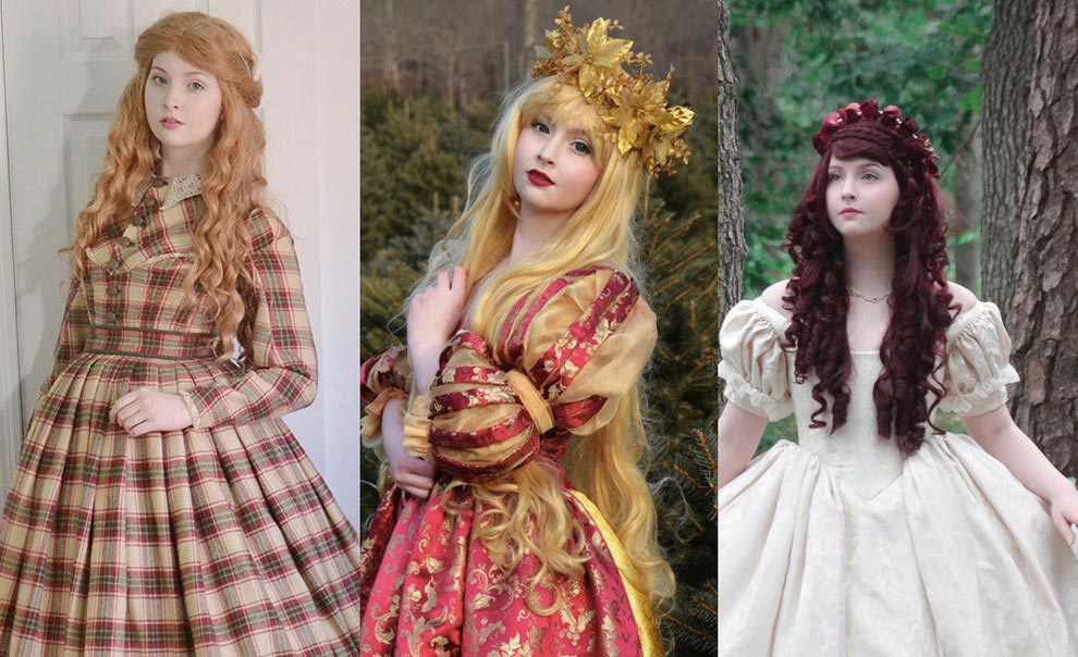 Анджела Клейтон, Angela Clayton, косплеи на диснеевских принцесс