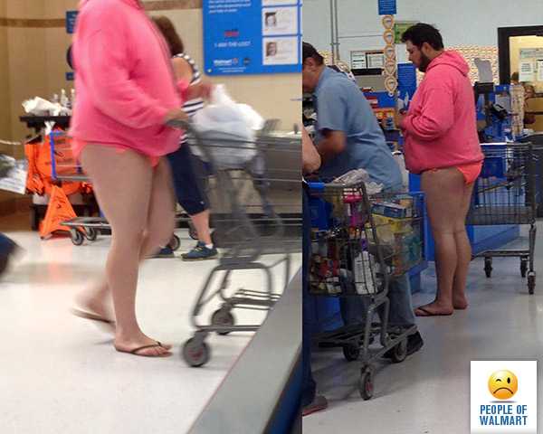 Nude People At Walmart