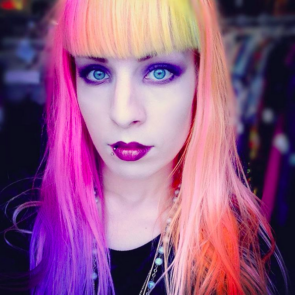 Волосы цвета заката,  Sunset hair