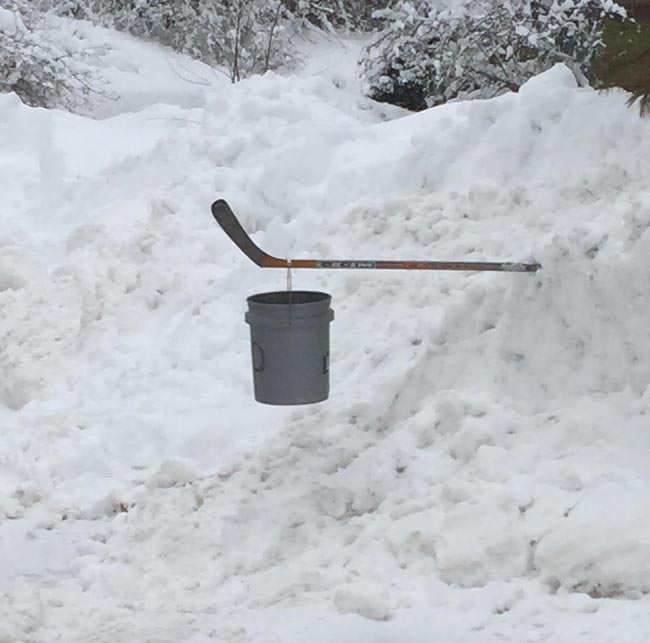 гениальное использование снега, снег это весело, приколы со снегом