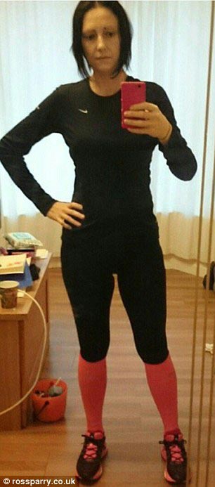 женщина пробежала 2900 км, женщина похудела на 63 кг, женщина похудела бег, женщина до и после похудения