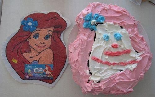Disney Cake Fails, ужасные торты, nailed it, торты в виде диснеевских персонажей 