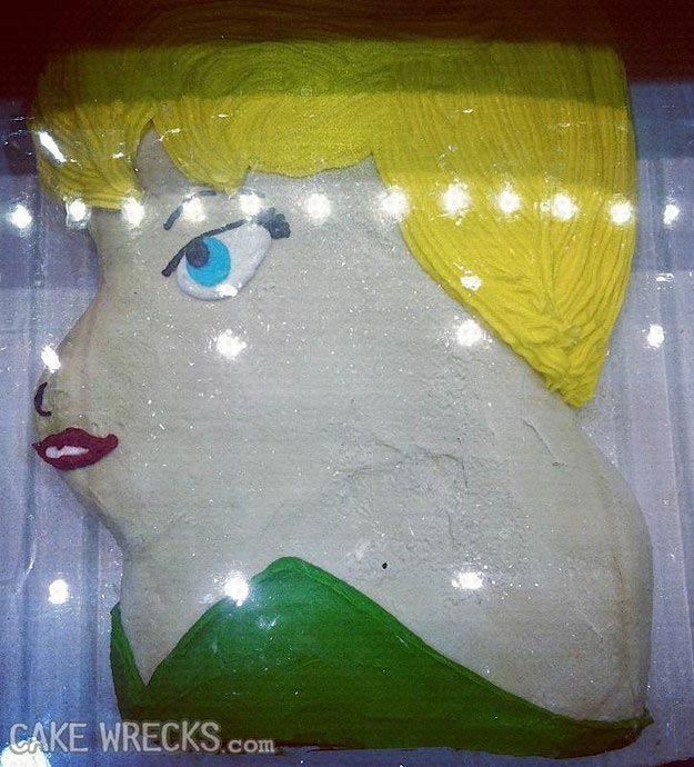 Disney Cake Fails, ужасные торты, nailed it, торты в виде диснеевских персонажей 
