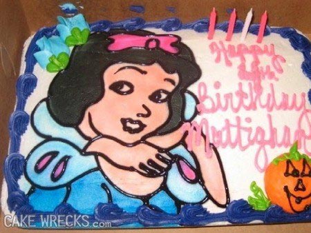 Disney Cake Fails, ужасные торты, nailed it, торты в виде диснеевских персонажей 