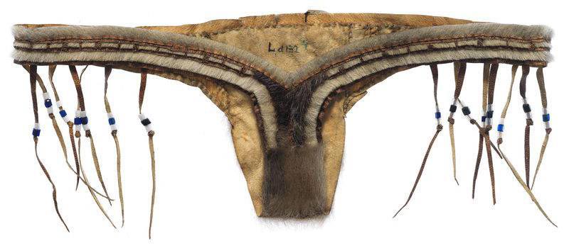 меховые стринги эскимосов, меховые стринги инуитов, модные инуиты