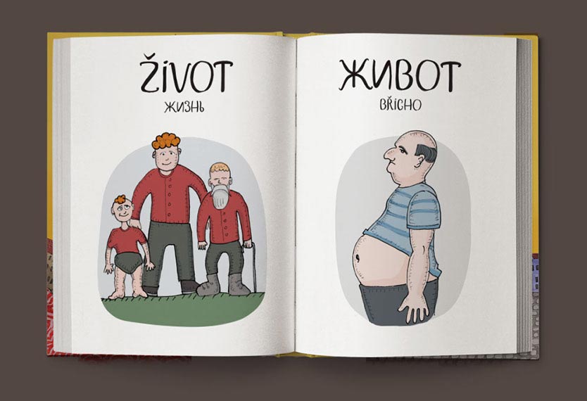 весёлый чешско-русский словарь, чешские слова