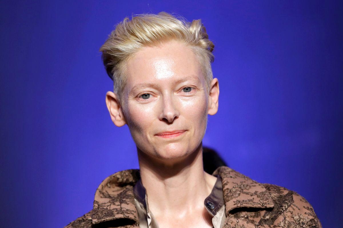 Tilda Swinton 2015, Tilda Swinton Trainwreck, Тильда Суинтон изменилась до неузнаваемости, Девушка без комплексов кино