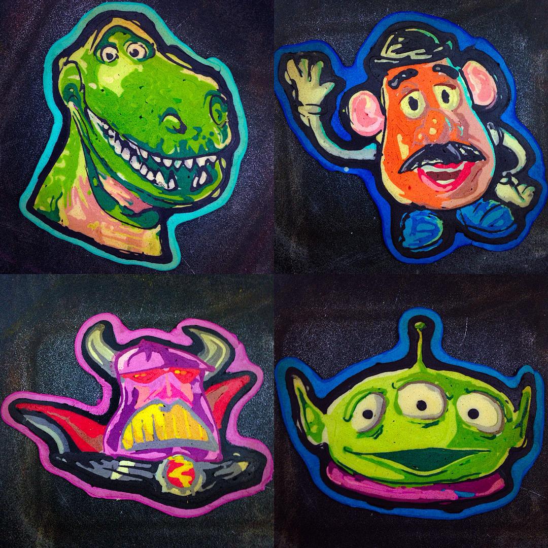 блины в виде персонажей мультфильмов, Dr. Dan the Pancake Man, Dan Drake