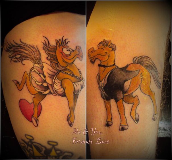 свадебные татуировки, тату вместо колец