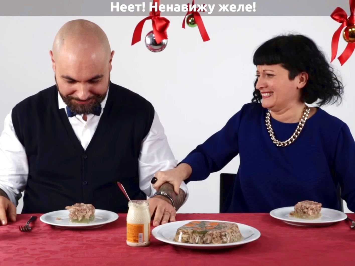 реакция итальянцев на русские новогодние блюда