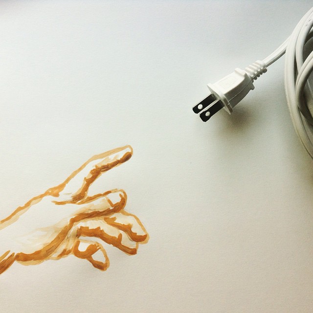 Kristián Mensa, Кристиан Менса, рисунки элементы окружающего мира, предметы быта рисунки