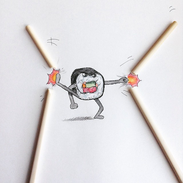 Kristián Mensa, Кристиан Менса, рисунки элементы окружающего мира, предметы быта рисунки