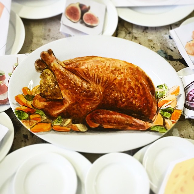 Гиперреалистичные рисунки на тарелках, которые сложно отличить от реальных вещей Гиперреалистичные рисунки на тарелках, Plart, Жаклин Пуарье, Jacqueline Poirier