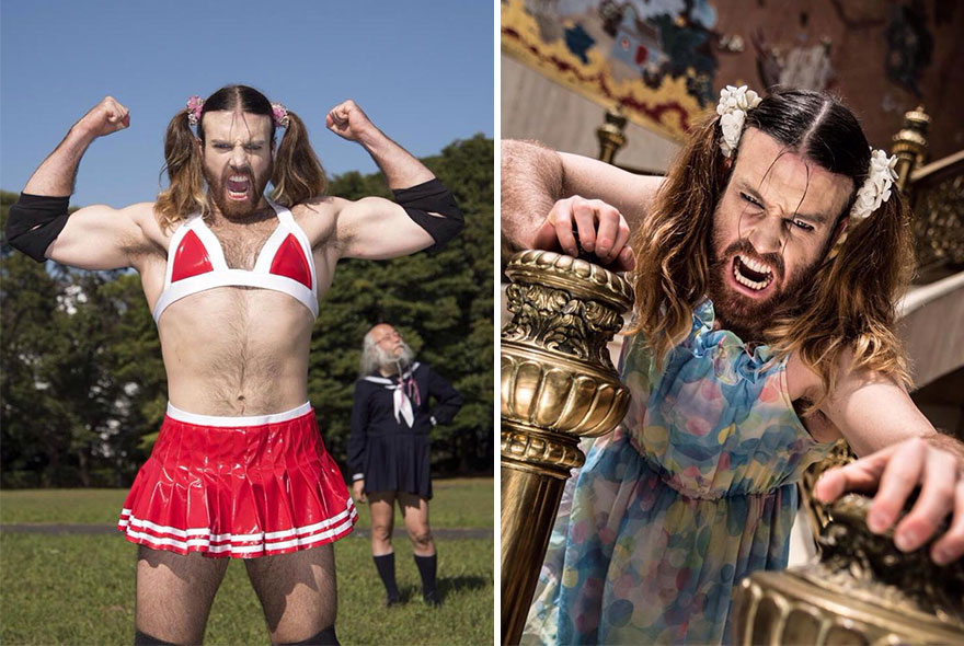Ladybeard, металист в платье, Ричард Магери, Richard  Magarey
