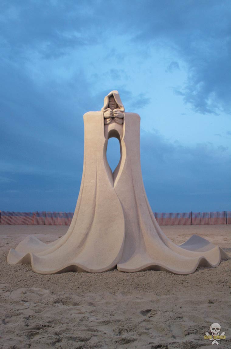 песчаные скульптуры, скульптуры из песка, Карл Яра, Carl Jara