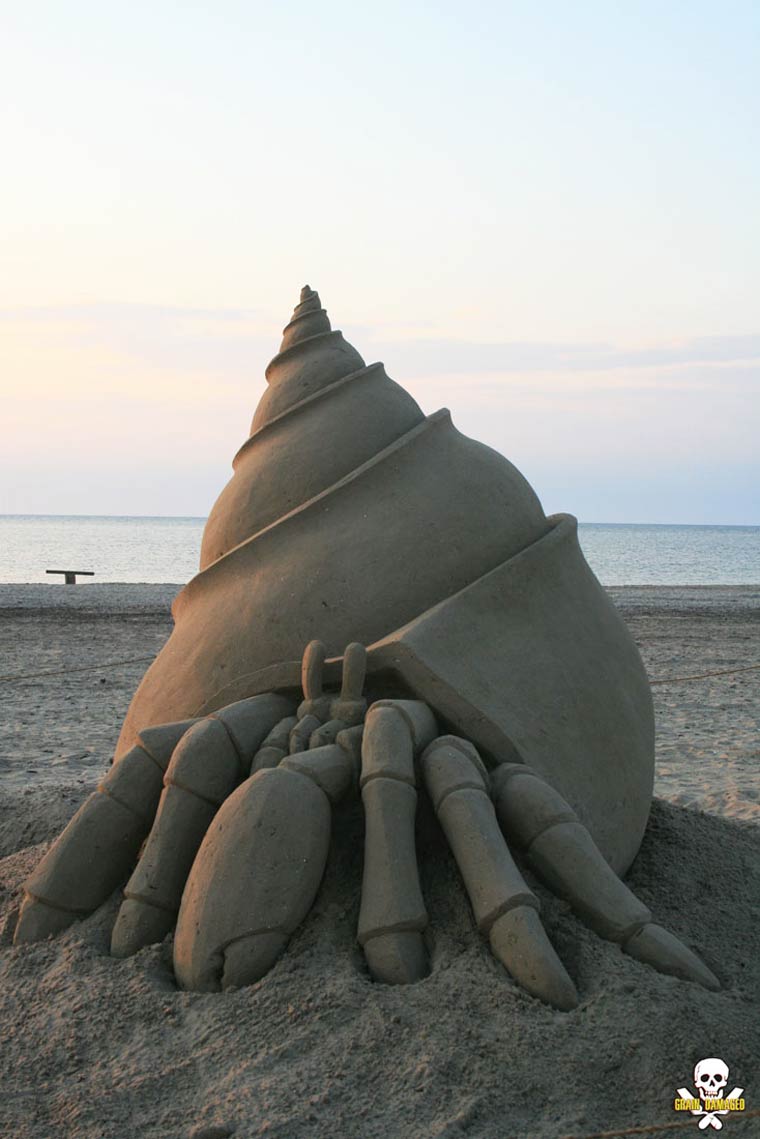 песчаные скульптуры, скульптуры из песка, Карл Яра, Carl Jara