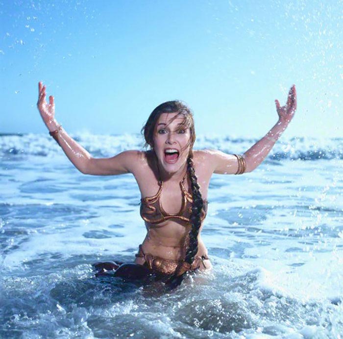 Голая Кэрри Фишер (Carrie Fisher): интимные фото