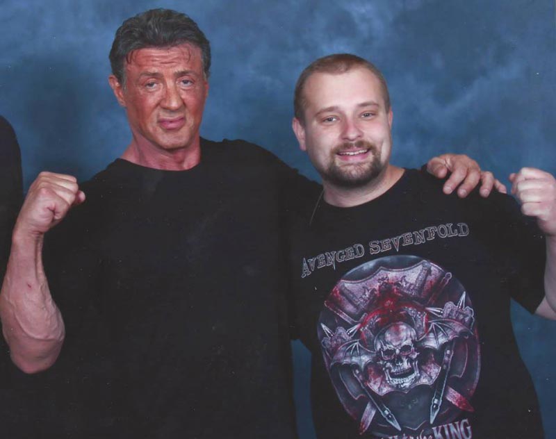 селфи со знаменитостями, парень делает фотографии со знаменитостями