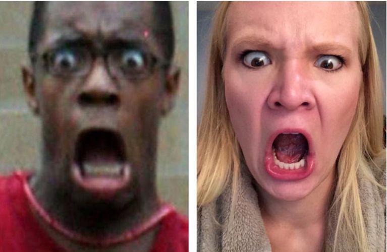 Из мема в реальность: девушка умело пародирует смешные лица знаменитостей, ставших мемами Девушка умело парадирует лица знаменитостей, CellCow