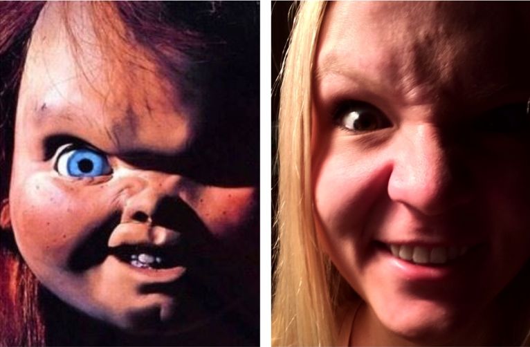 Из мема в реальность: девушка умело пародирует смешные лица знаменитостей, ставших мемами Девушка умело парадирует лица знаменитостей, CellCow