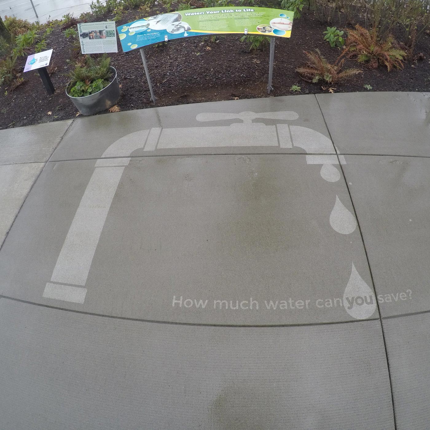 Невидимый стрит-арт, стрит-арт который появляется во время дождя, Перегрин Чёрч, Peregrine Church