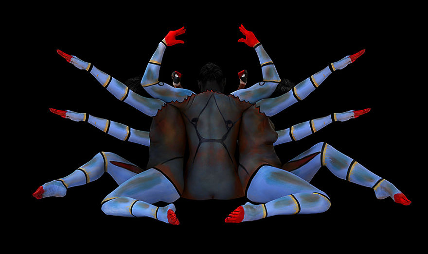 знаки зодиака бодиарт, Трина Мэрри, Trina Merry