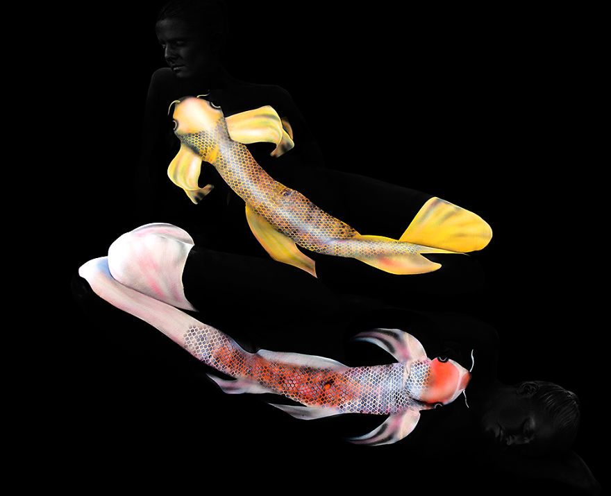 знаки зодиака бодиарт, Трина Мэрри, Trina Merry