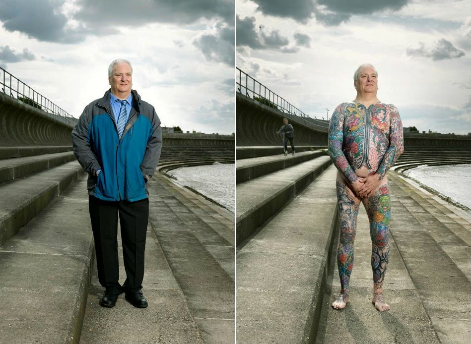 Алан Поудрил, Alan Powdrill, Covered, татуированные люди в одежде и без