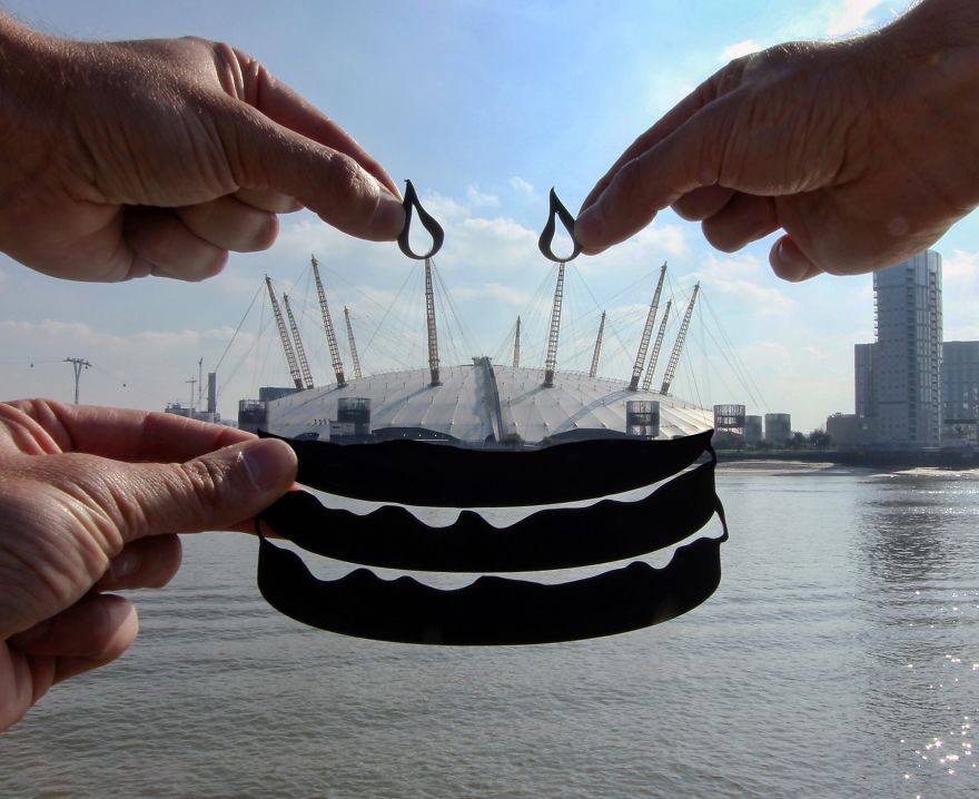 фотограф дополнил достопримечательности трафаретами, Рич МакКор, Rich McCor