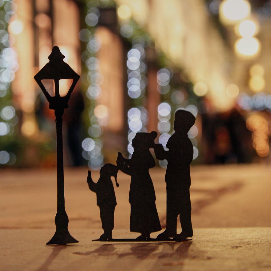 фотограф дополнил достопримечательности трафаретами, Рич МакКор, Rich McCor