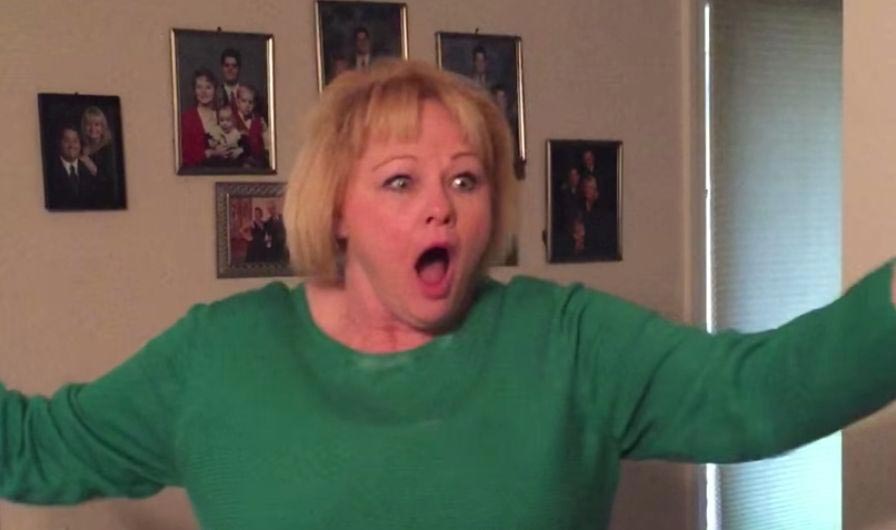 рождественский сюрприз для бабушки, реакция женщины на ребенка сын и его жена