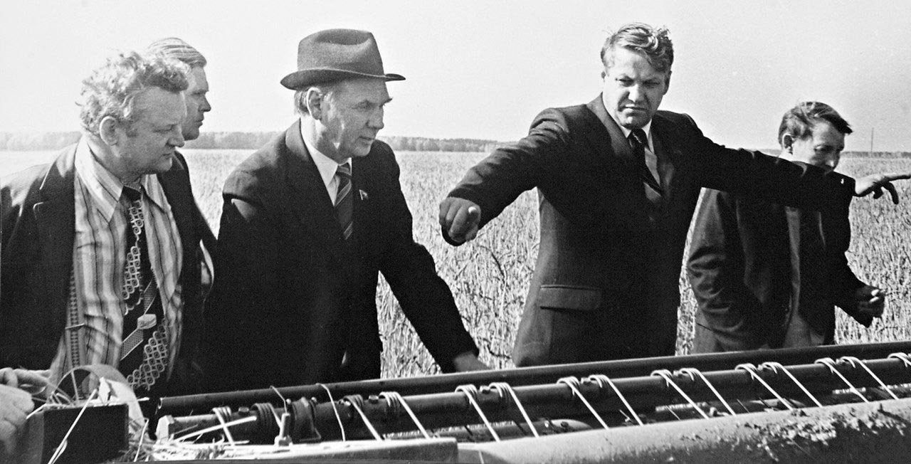 редкие фотографии Ельцина, ельцин молодой, ельцин до 1990 года