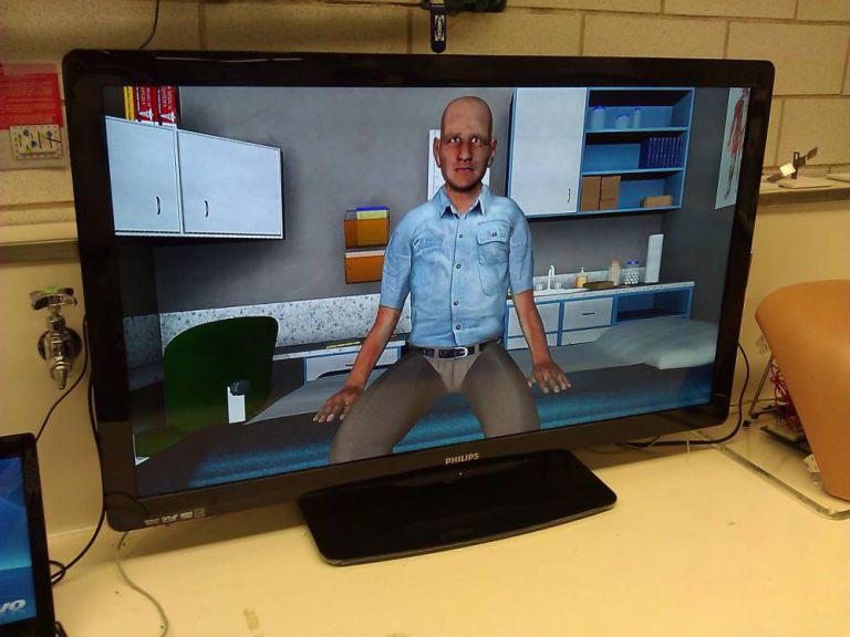 робот Патрик, робот для проктологов, робот студенты-медики проктология, робот сдача экзамена по проктологии