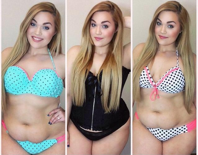 Body Positive, Лоуи Лейн, Loey Lane, размер плюс. полная девушка в купальнике