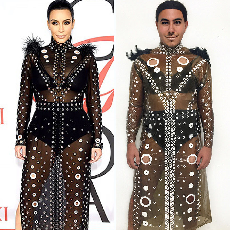 парень пародирует звёзд Голливуда, Мина Джерджес, Mina Gerges