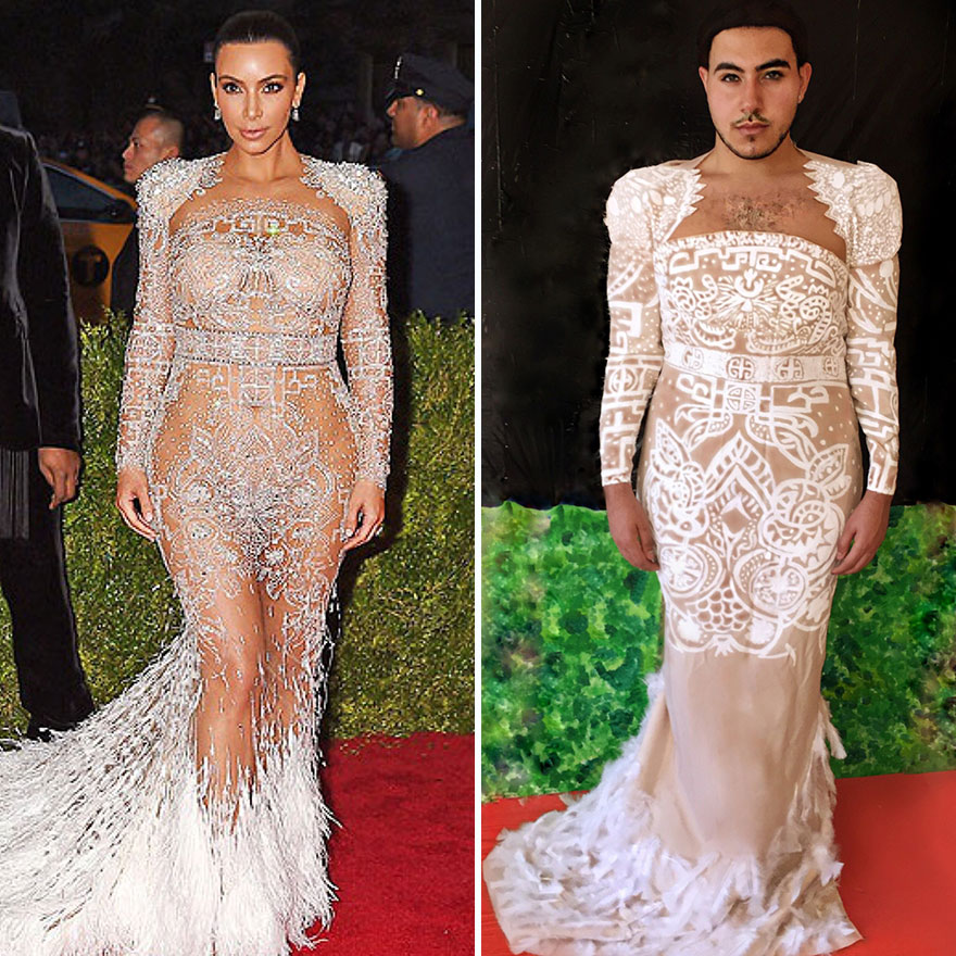 парень пародирует звёзд Голливуда, Мина Джерджес, Mina Gerges