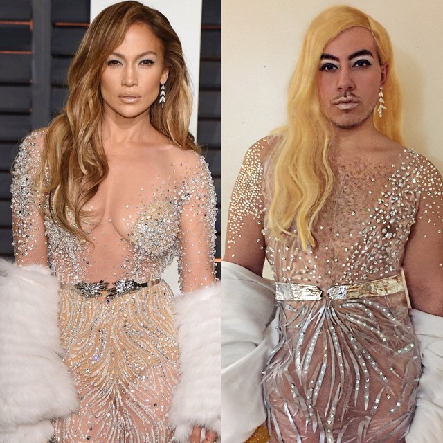 парень пародирует звёзд Голливуда, Мина Джерджес, Mina Gerges