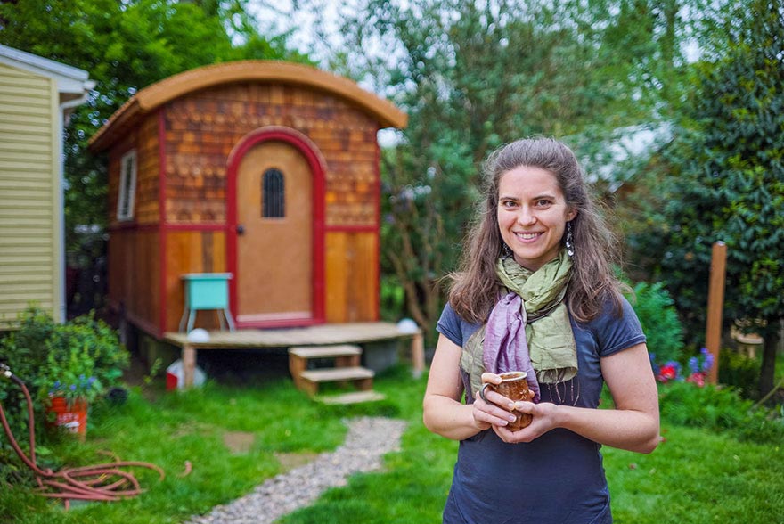 интерьер крошечных домов, внутри крошечных домов, крошечные дома и их владельцы, стильные маленькие дома