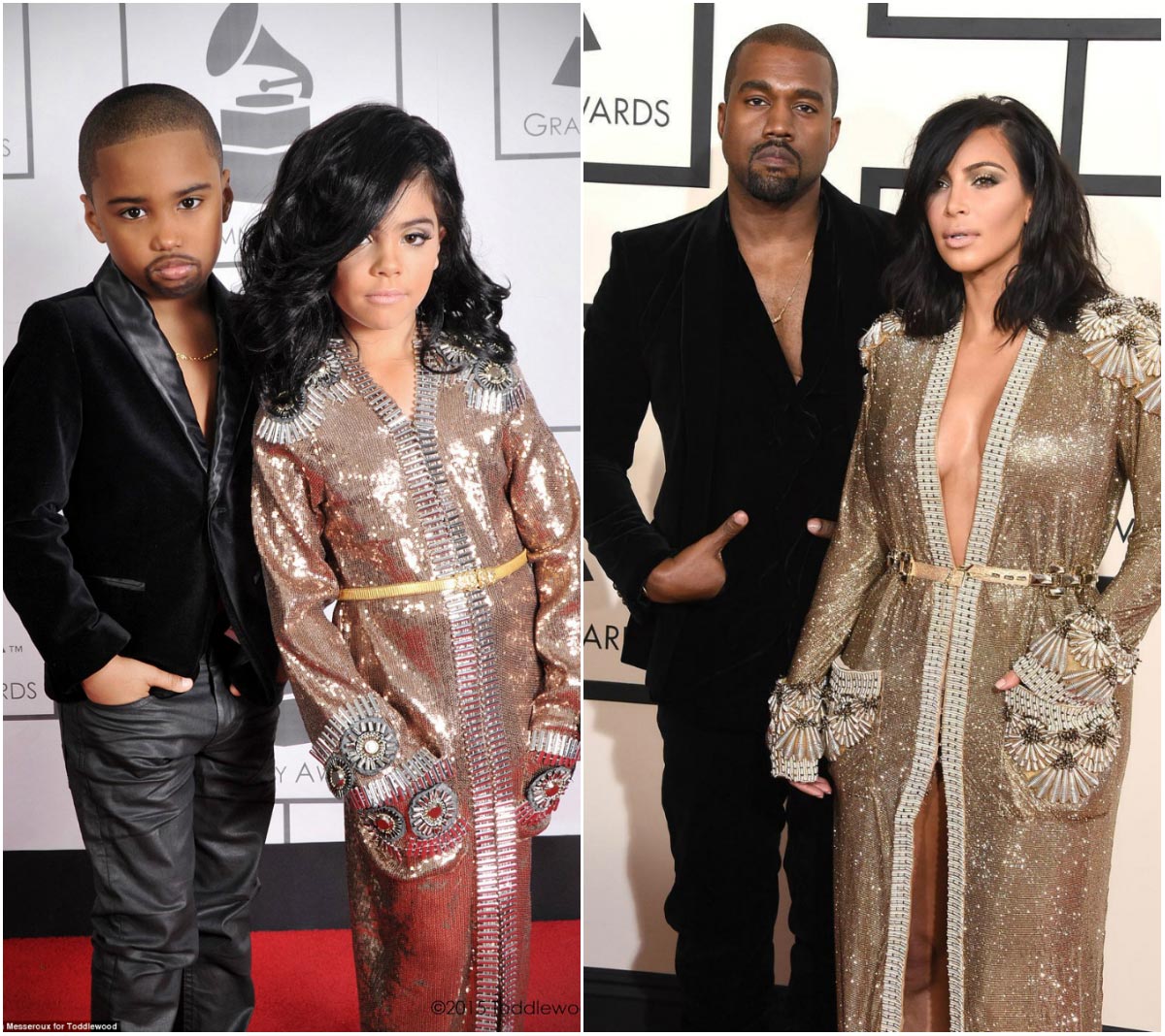 дети воссоздают образы с премии «Оскар» и «Грэмми», Tricia Messeroux, Toddlewood