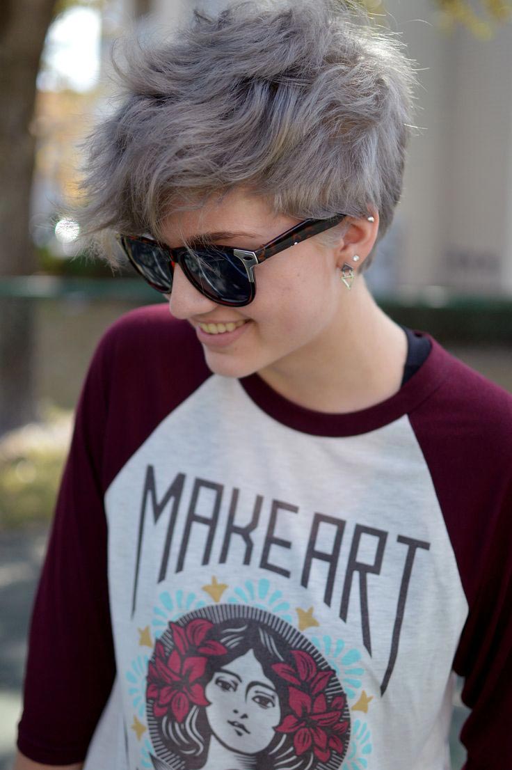серый цвет волос, серые волосы, #grannyhair, gray hair