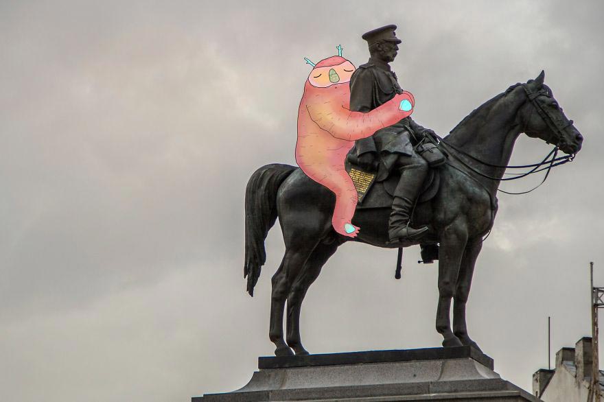 Sofia Monsters, нарисованные монстры, Atanas Kutsev