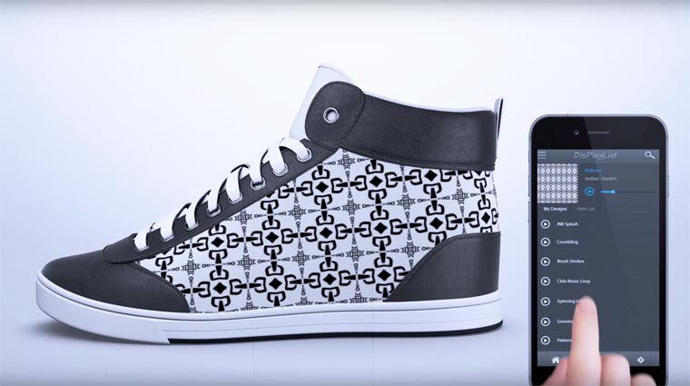 ShiftWear, кроссовки ShiftWear, менять цвет кроссовок при помощи приложения, дизайн кроссовок при помощи приложения