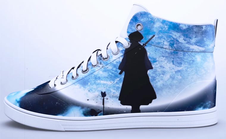 ShiftWear, кроссовки ShiftWear, менять цвет кроссовок при помощи приложения, дизайн кроссовок при помощи приложения