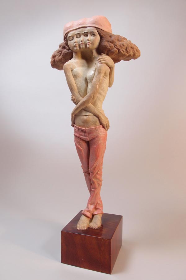 Ёшитоши Канемаки, Yoshitoshi Kanemaki, скульптуры из дерева