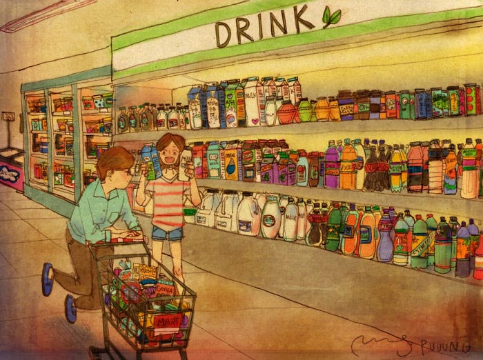 Puuung art, Puuung художник, любовь в мелочах