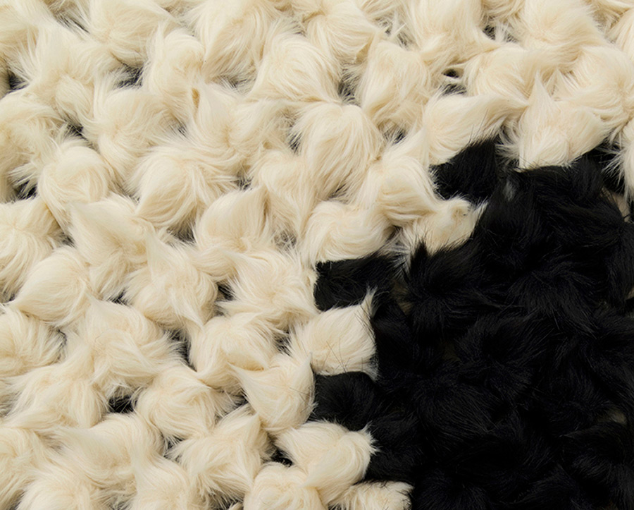 Даниэль Розин, Daniel Rozin, интерактивное меховое зеркало, PomPom Mirror 