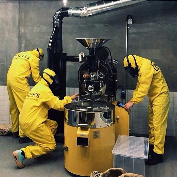 кафе Во все тяжкие, кафе по мотивам сериала Во все тяжкие, Walter's Coffee Roastery