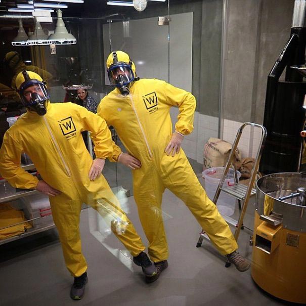 кафе Во все тяжкие, кафе по мотивам сериала Во все тяжкие, Walter's Coffee Roastery